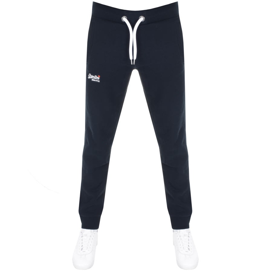 Alternative Image for ProductSuperdry Orange Label Slim Jogging Bottoms Navy1